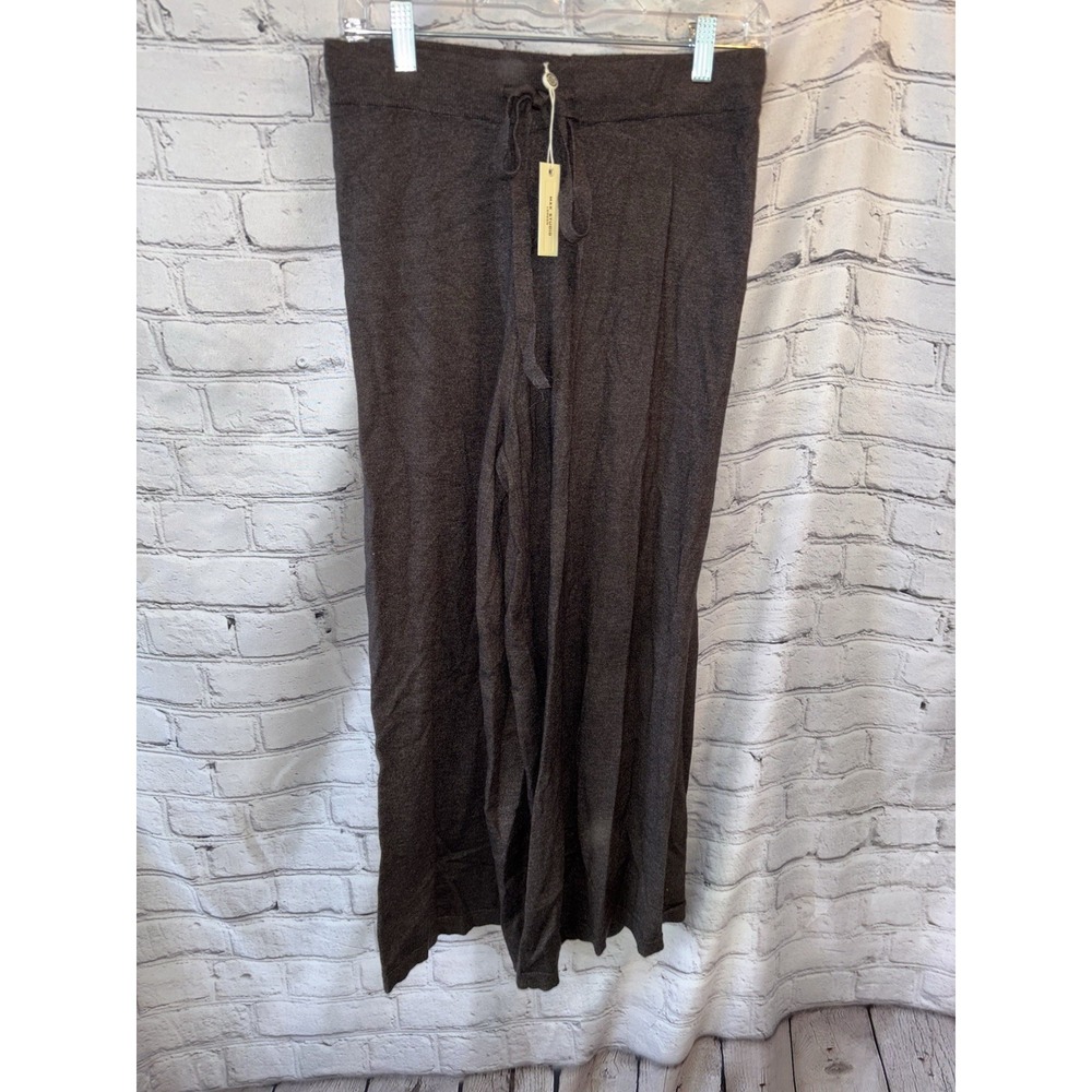 NWT! Max Studio Women's Grey Wide Leg Sweater Pants - Size XS